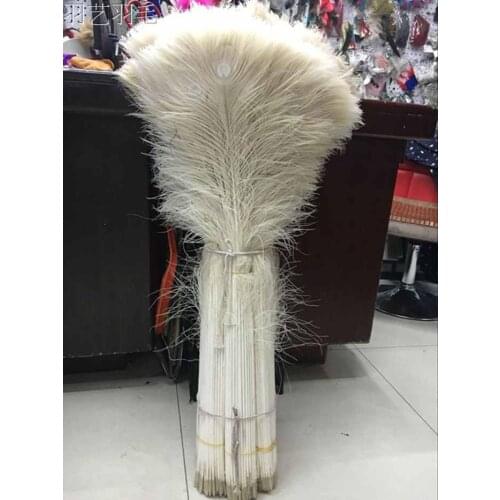 Quick Delivery 50 Pieces / Piece Quality peacock feather, 72-80cm / 29-32 "DIY jewelry, clothing, vase flower arrangement