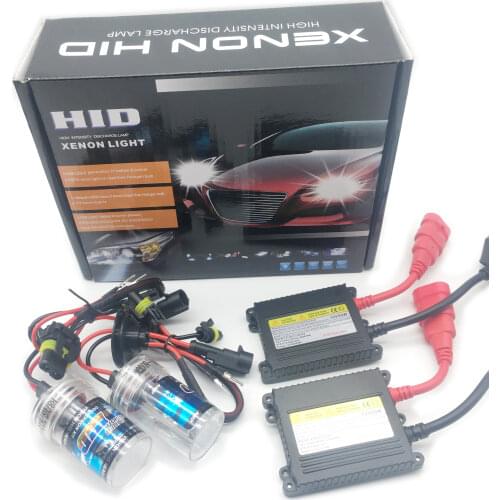 55W DC 12V Slim Ballast HID Xenon Bulb Light H1 H3 H7 H11 9005 9006 4300K 6000K 8000K Auto Car Xeon Headlight Headlamp Kit 880