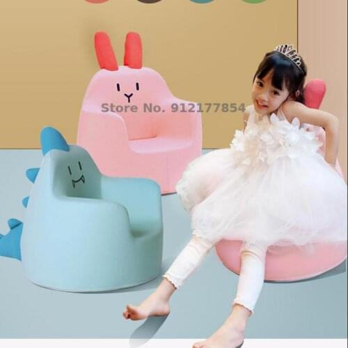 Childrens sofa Korean rabbit dinosaur childrens small sofa baby sofa baby cartoon cute lounge chair