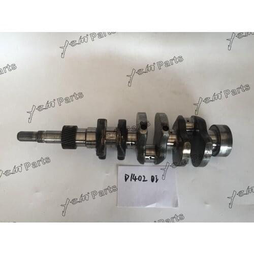 For Kubota D1402 DI engine Crankshaft & crankshaft bearing+ con rod bearing
