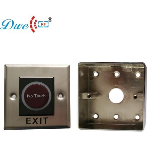 DWE CC RF access control exit button parts 86 back case for infrared door release buttons
