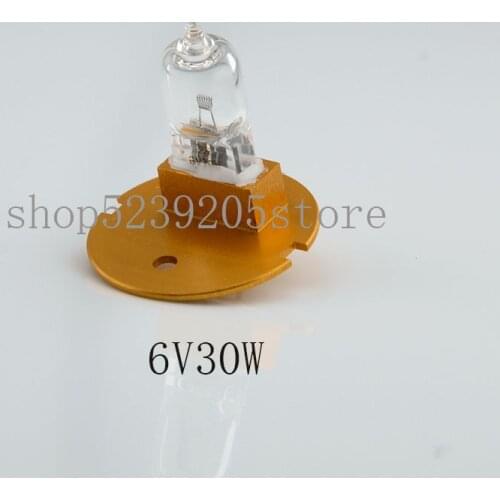 2pcs 6V30W G4 halogen lamp HUVITZ CCP-3000 CCP-3100 Eye chart projector light source bulb Huvitz 6v30w