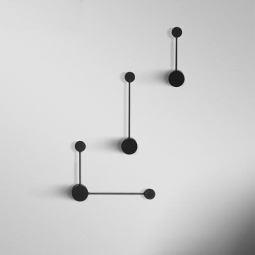 Modern Creative LED Wall Lamp Iron Decoration Wall Lights For Living Room Bedroom Bedside Acrylic Lighting Fixture