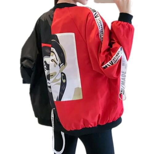 Jackets Women 2020 New Womens Basic Jacket Fashion Thin Girl Windbreaker Outwear Bomber Female Baseball Women Men Coat