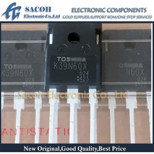 Free Shipping 10Pcs TK39N60X K39N60X TO-247 38.8A 600V Silicon N-Channel MOS Transistor