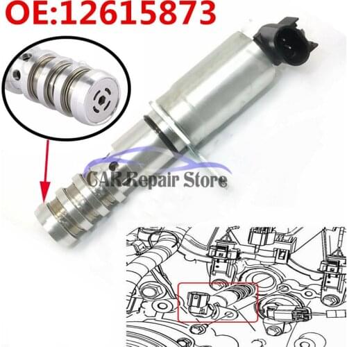New Variable Timing Solenoid 12615873 12568078 For Chevrolet Colorado Trailblazer GMC Canyon Camshaft Actuator Solenoid Valve
