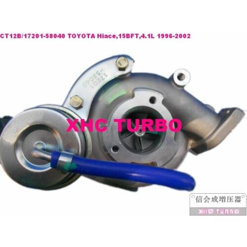 NEW CT12B 17201-58040 Turbo Turbocharger for TOYOTA Hiace,15BFT 4.1L 1996-2002