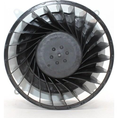 17 Blades Fan for PS5 Game Console G12L12MS1AH-56J14 Inner Cooling Fan DC12V 1.9A Replacement for PS5 Repairing