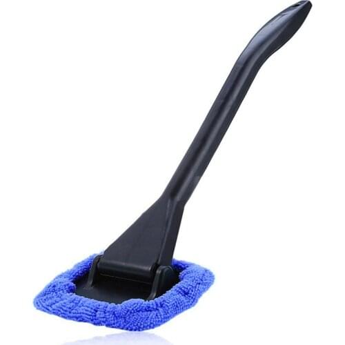 Microfiber Long Handle Auto Glass Window Wiper Windshield Car Wash Brush Dust Cleaner Accessories Car Cleaning Tool