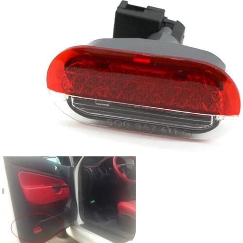 Car Interior Door Courtesy Warning Light LED Lamp For VW Beetle 1999-2004 /Golf 1995-1998 /Jetta MK4 2000-2004 Auto Repair
