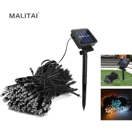 LED Garden light Waterproof Outdoor 7M/12M/22M LED Solar String Decor Holiday Patio Landscape Wedding Party Christmas Lawn lamps