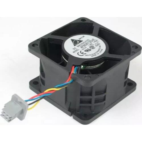 Detla Electronics AFB0612EHE 6Q45 DC 12V 1.68A 60x60x38mm Server Cooling Fan
