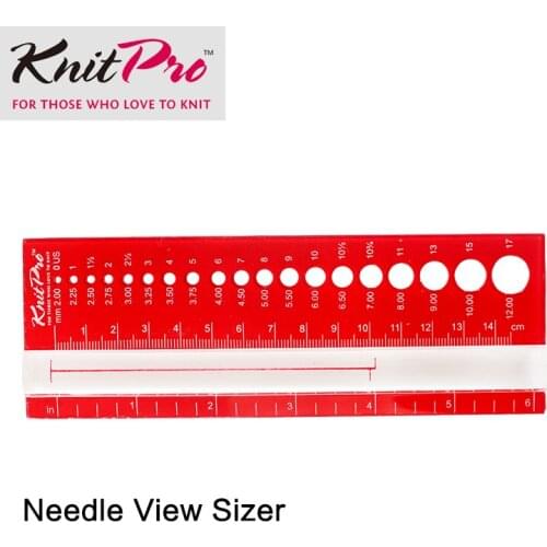 KnitPro Needle View Sizer( Needle Gauge) knitting accessory