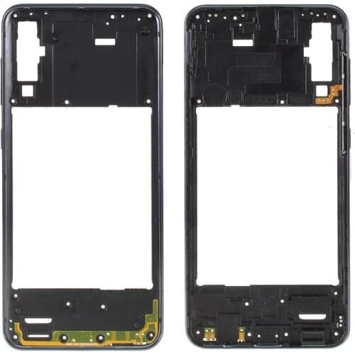 For Samsung Galaxy A50 SM-A505 Black Color Rear Back Housing Frame Plate Middle Cover