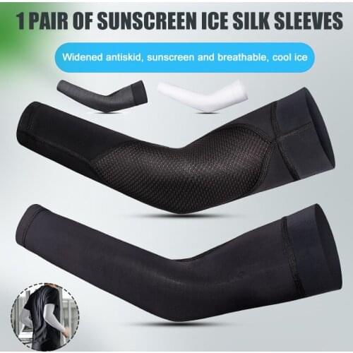 Ice Silks Sleeves Sun Protection Arm Guards for Men and Women Summer Sports Outdoor Riding Health99