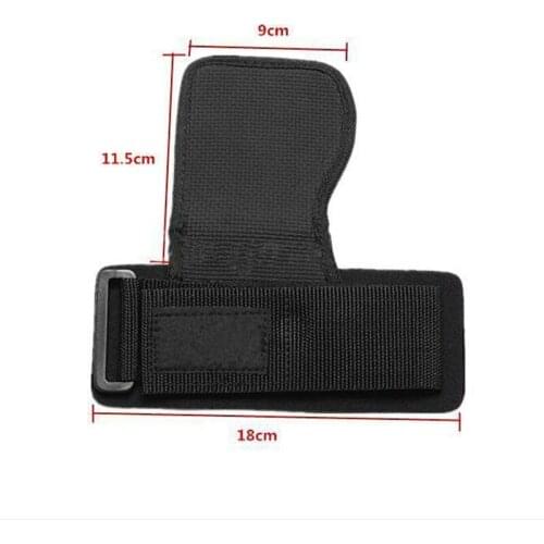 New Design 1Pair Skid Gym Training Weight Lifting Straps Wraps Hand Bar Wrist Support Protection