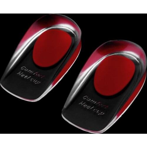 1 Pair Silicone Feet Cushion Heel Half Insole Inserts Shoe Pad Foot Care Drop Shipping Wholesale Anti-skidding Shock-absorbing