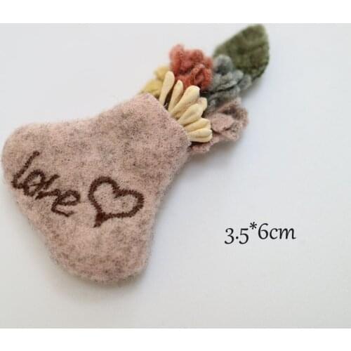 3pcs/lot diy fashion flower patches for clothing 3D floral parche appliques parches bordados para ropa