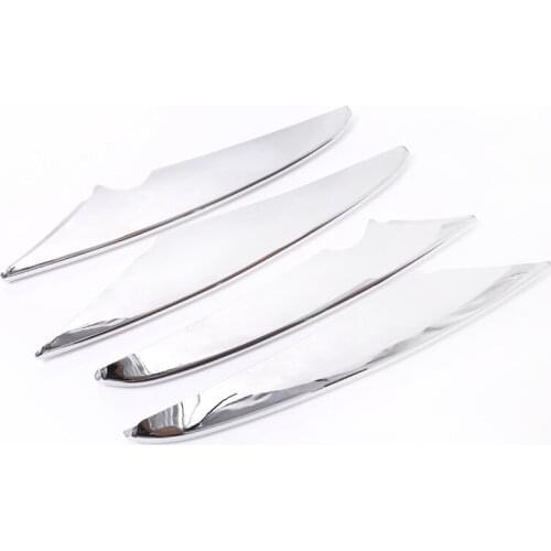 For Mercedes Benz GLC Class X253 2017 2018 Car-styling ABS Air intake grille Strips Trim Car Accessories 4Pcs