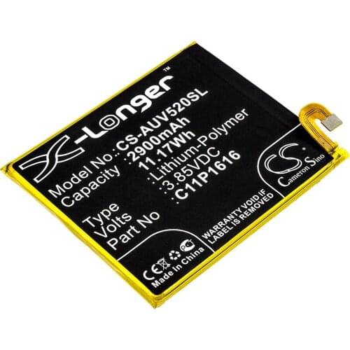 CS 2900mAh / 11.17Wh battery for Asus A006, V520KL, ZenFone V 0B200-02480000, C11P1616