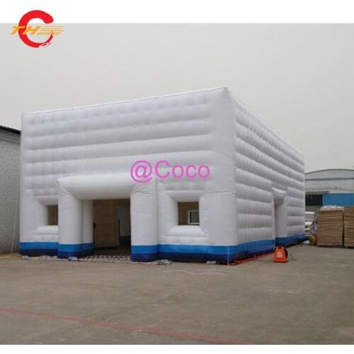 Free air ship to door!8x8m/10x8m/10x10m Inflatable cube tent,oxford coth inflatable event tents, air marquee tents for sale