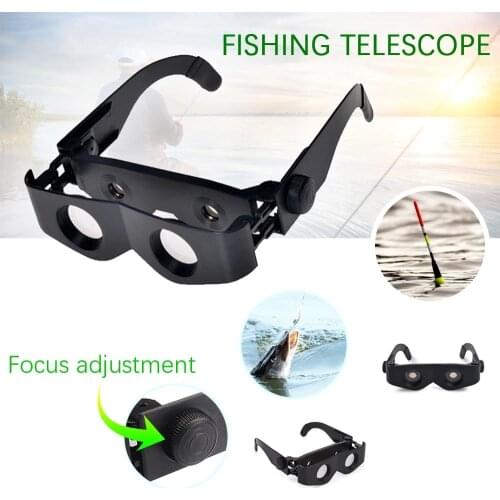 Fishing Binoculars Glasses Telescope PVC Glass Frame for Fishing Bird Watching Eyeglasses