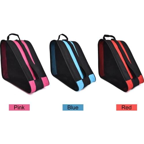 Breathable Skate Carry Bag Case for Kids Roller Skates Inline Skates Ice Skates Protective Pads