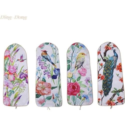 140*50cm Spring Bird Series Digital Printing Ironing Board Cover Heat Stop