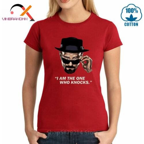 Heisenberg I am the one who knocks T shirt Men Women Casual Breaking Bad Walter White Cook Tshirt for male Cotton Unisex T-Shirt
