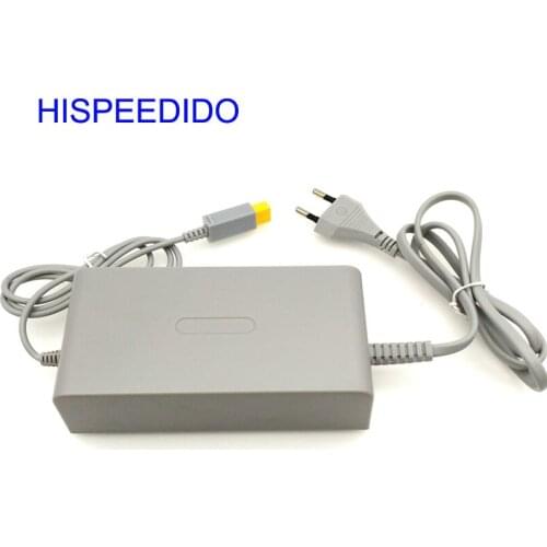 HISPEEDIDO DC 15V 5A High Quality Console Power AC Adapter charger cord for Nintendo Nintend Wii U WiiU EU Plug Accessories