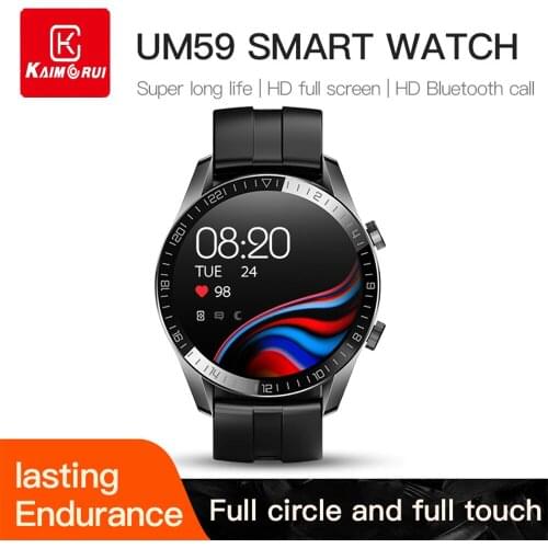 Kaimorui 2021 Smart Watch Men Support Make Call Heart rate, blood pressure monitor Sport Smartwatch Waterproof IP67 Android IOS