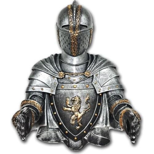 HOT-Toilet Paper Holders Roll Medieval Statue Knight to Remember Gothic Bathroom Decor Paper Towel Holder