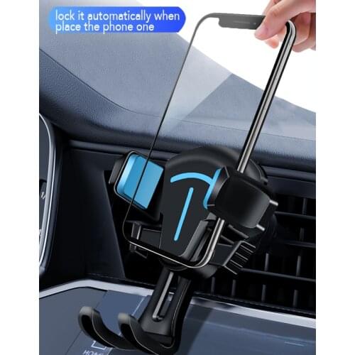 Multi-function Mobile Phone Bracket Navigation Support Air Outlet Mobile Phone Holder Suction Cup Bracket