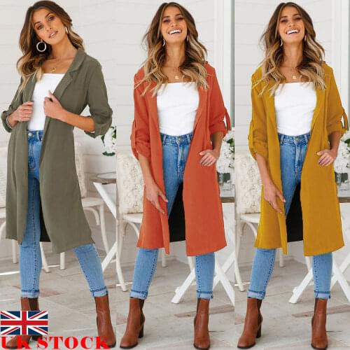 2018 New Long Trench Coat Cape For Women UNIF Autumn Outfits Womens Windbreaker Cardigan Overcoat Fashion Women Cloth Outwear