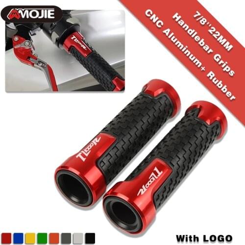 7/8" Motorcycle CNC Rubber Handlebar Hand Grips Bar End Gel Grip for Suzuki TL1000 R TL1000R TL 1000R 1998 1999 2001 2002 2003