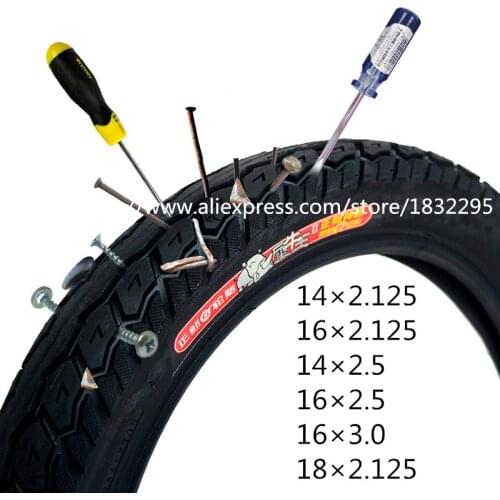 1PCS CST electric bicycle tires 16x2.125/14x2.125/18*2.125 rhino Electric Bicycle tire bike tyre 16*3.0/22*2.125