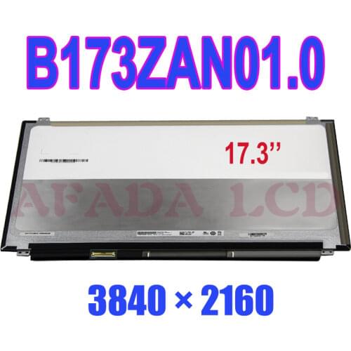 17.3'' B173ZAN01.0 LED LCD Screen Display UHD for DELL DP/N02DK4K 4096X2160 ips UHD panel