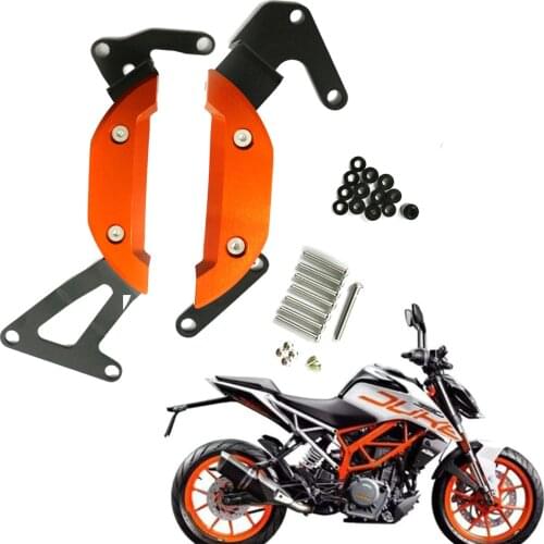 FOR KTM DUKE 390 RC390 2017-2019 NEW Engine Guard Protector Engine Guard Case Slider Cover Protector Set