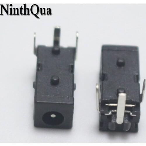10pcs 2.5*0.7mm DC Power jack DC-011 3Pin Right Angle Connector DIY Repair Charging Computer Laptop Electronic Components
