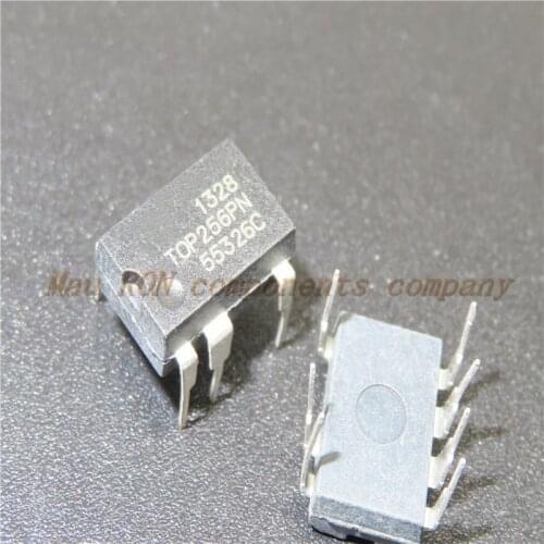 10PCS/LOT TOP256PN TOP256 DIP-7 Power Management Chip IC In Stock Quality 100