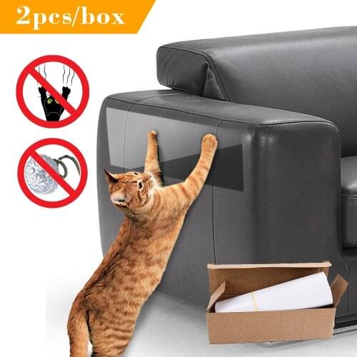 2pcs Cat Scratching Post Kitten Scratch Board Scratcher Toy Furniture Protective Cover Cat Claw Protective For Sofa Door Chair