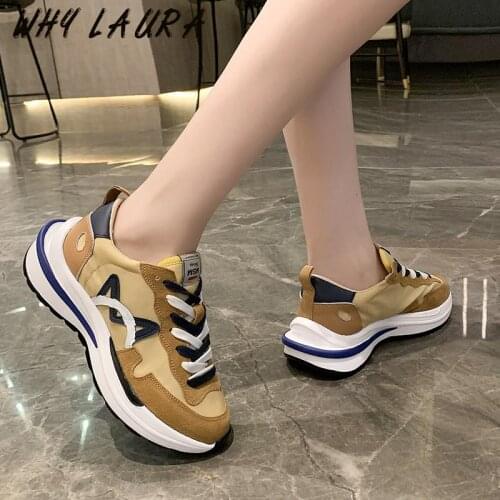 2021 spring fall womens sports shoes womens shoes in womens shoe platform flat shoes casual vulcanized womens shoes