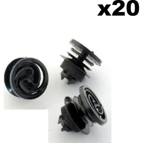 20x For FORVW Volkswagen Interior Door Card and Trim Panel Mounting Clip / Fastener