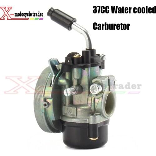 37cc Pocket bike mini moto atv quad water cooled engine 19mm carburetor 2 stroke