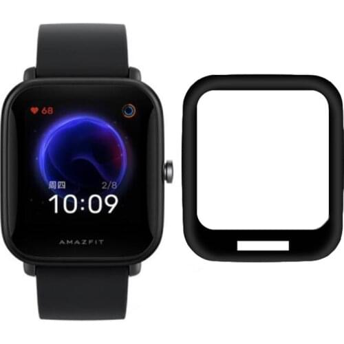 3D Curved Edge Soft Protective Film Smartwatch Full Cover Protection For Amazfit Bip U/Pro/Pop Smart Watch LCD Screen Protector