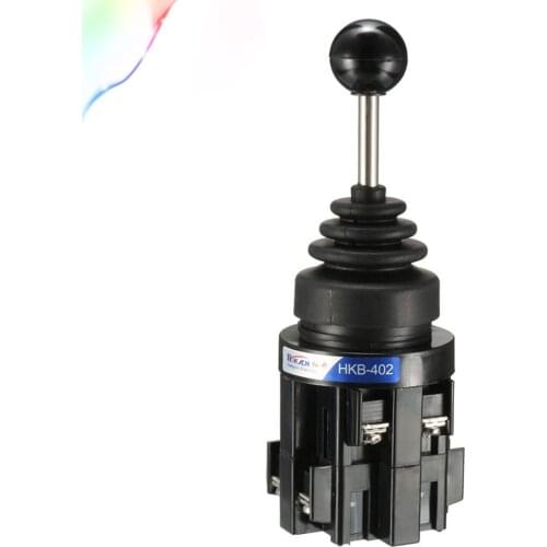4 Directions Momentary/self-locking Monolever Joystick Switch Black HKB-402 HKB-4022