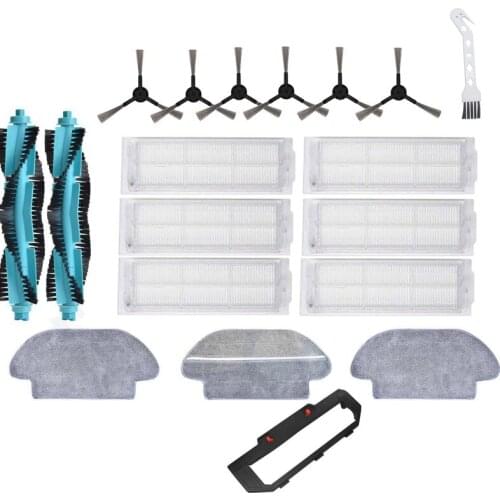 Promotion!Replacement Rags Brush HEPA Filter for Viomi V2 Pro V3 SE V-RVCLM26B Vacuum-Mop P V-RVCLM21B for Mijia STYJ02YM