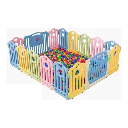 Baby Playpen Activity & Gear kids PE barrier 3C SGS 12+2 pieces playpen cabane enfant ballenbak ballen piscina de bolas barrier