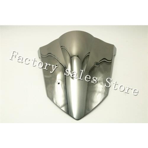HotSale For Honda CBR650F CBR 650F 650 F 2014 2015 2016 2017 silver Motorcycle Windshield WindScreen Double Bubble 14 15 16 17