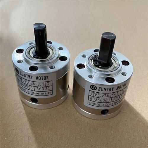 Planetary Planet-Gear Reducer 36mm DC motor/42mm Step Brushless motor Reduction gearbox 3.175mm/5mm Motor Shaft diameter